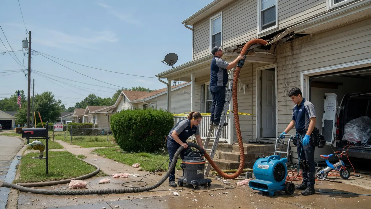 Water Damage Restoration in Paducah, KY near me